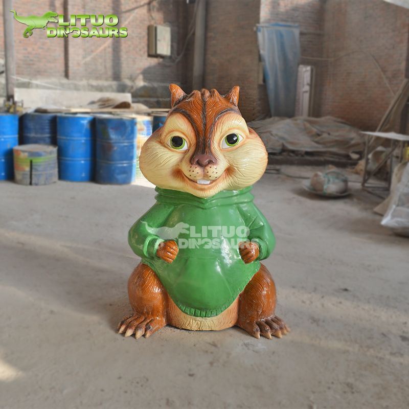 2Alvin and the Chipmunks Cartoon Statue(001)