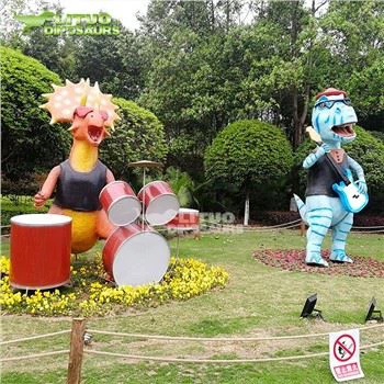 Banda de Dinossauros Animatrônicos